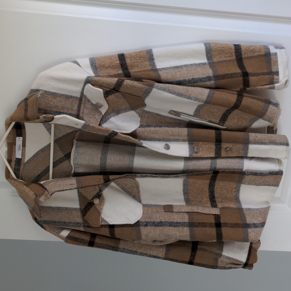 Shop Talulah Plaid Shacket size small